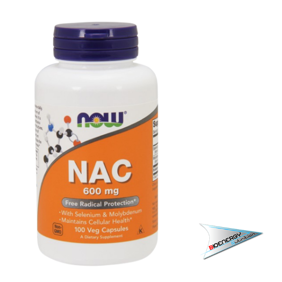 Now-NAC N-ACETIL CISTEINA  100 cps 600mg   